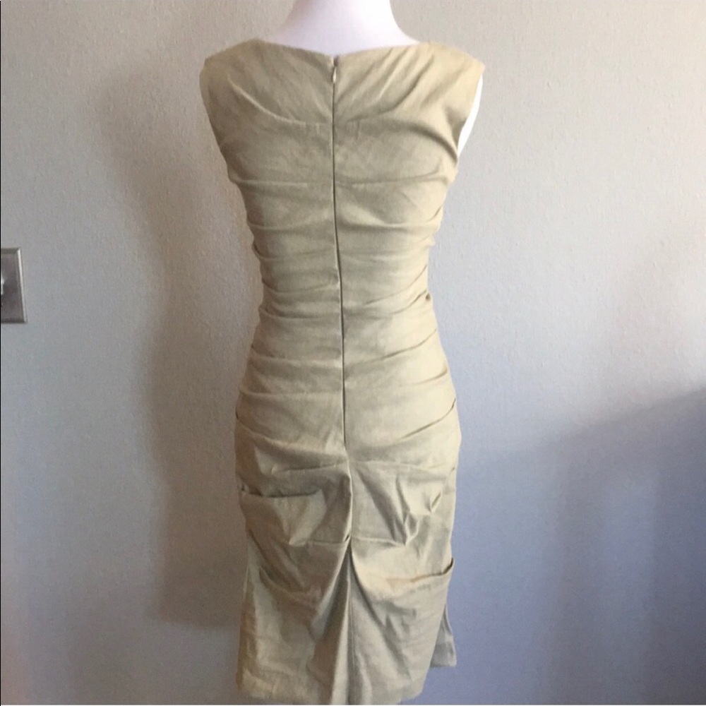 Nicole Miller Artellier Linen Dress - Picture 8 of 8